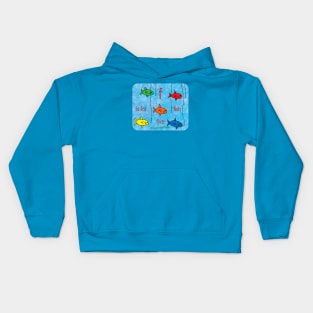 f is for fish Kids Hoodie